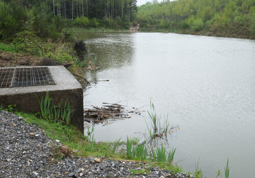 Bassin d'orage a Werbomont