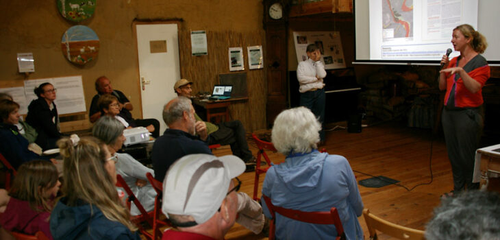 Atelier terres publiques : Elise Mouton, productrice (moulin de Lafosse), fournit son témoignage